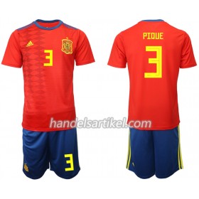 Spanien PIDUE 3 Kinder Heim Trikotsatz 2019 Kurzarm (+ Kurze Hosen)